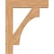 Ekena Millwork Westlake Block Smooth Bracket w/ Offset Brace, Western Red Cedar, 7 1/2"W x 32"D x 40"H BKT0806X32X40WTL05SWR - alternate 3